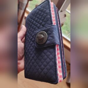 Bella Taylor Wallet with Pink Accents